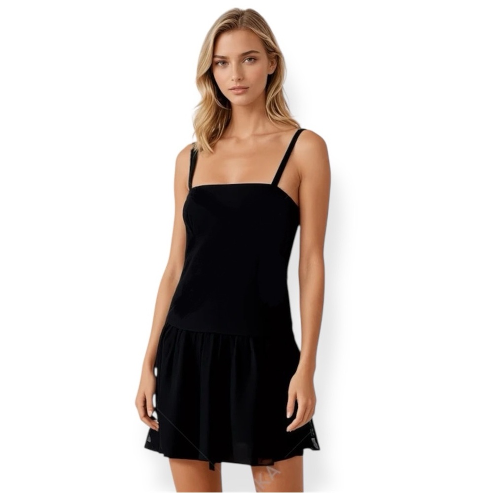 THEORY Little Black Dress - Square Neck - Work to Weekend Staple - Size 6